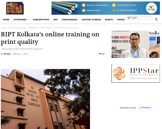 Indian Printer & Publisher